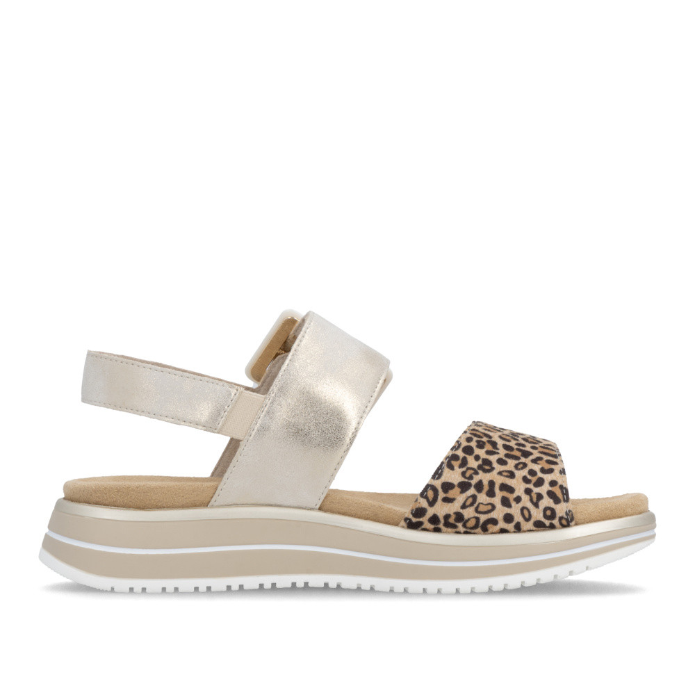 detail Dámské sandály REMONTE D1J53-91 zlatá S6