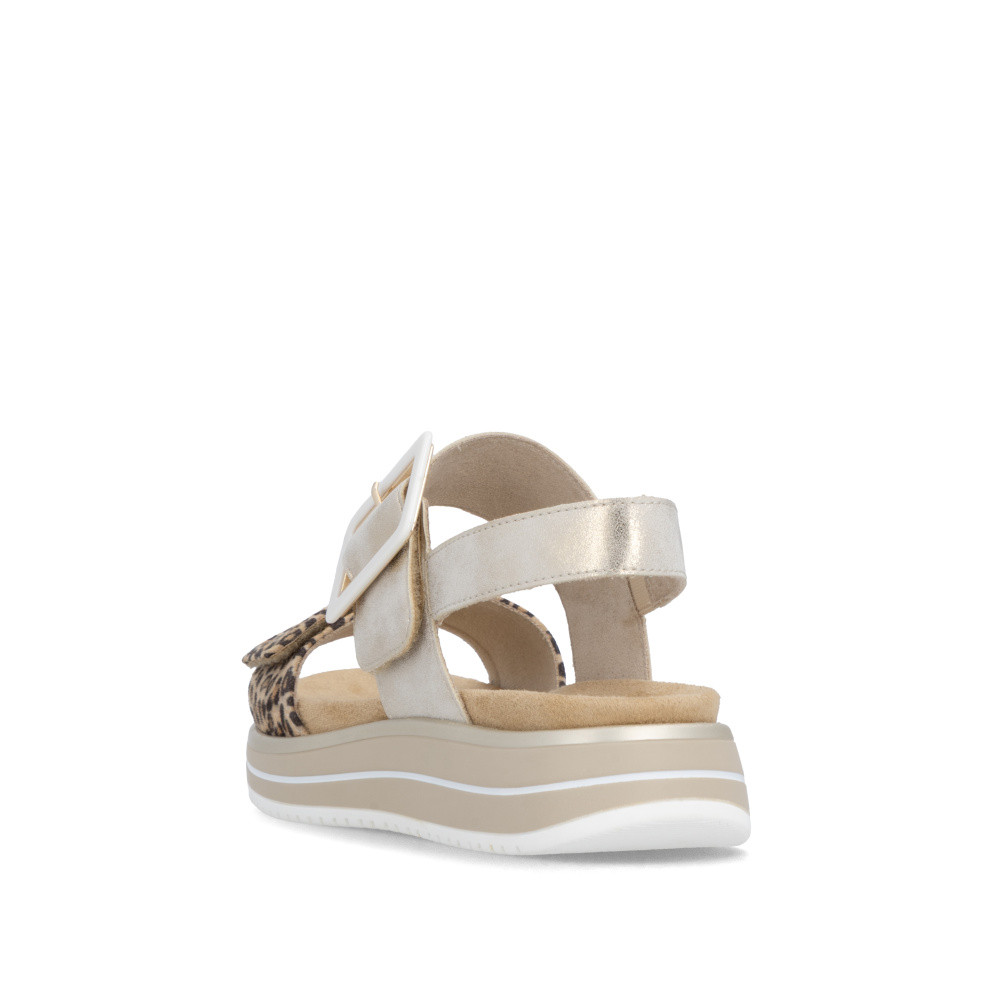 detail Dámské sandály REMONTE D1J53-91 zlatá S6