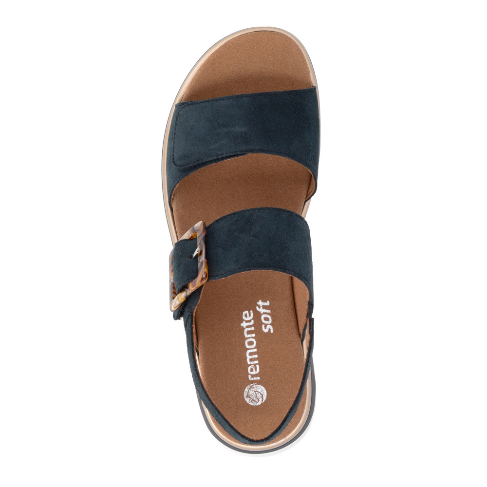 detail Dámské sandály REMONTE D1J62-14 modrá S6