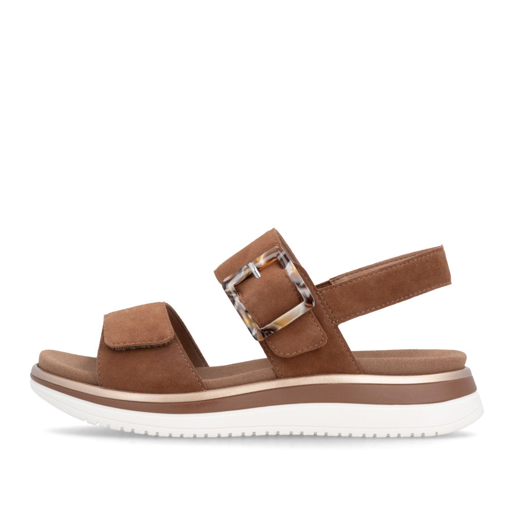 detail Dámské sandály REMONTE D1J62-22 hnědá S6