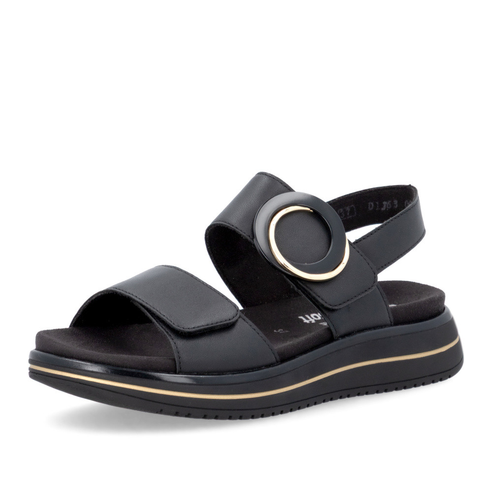 detail Dámské sandály REMONTE D1J63-00 černá S6