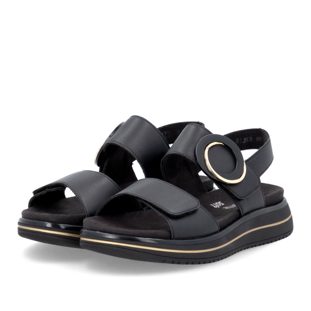 detail Dámské sandály REMONTE D1J63-00 černá S6