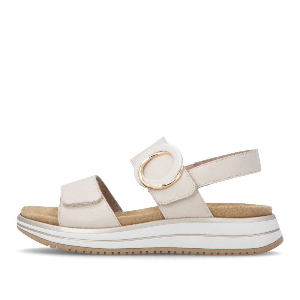 detail Dámské sandály REMONTE D1J63-60 béžová S6