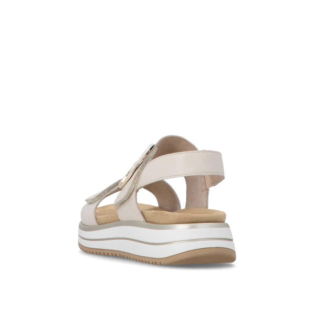 detail Dámské sandály REMONTE D1J63-60 béžová S6