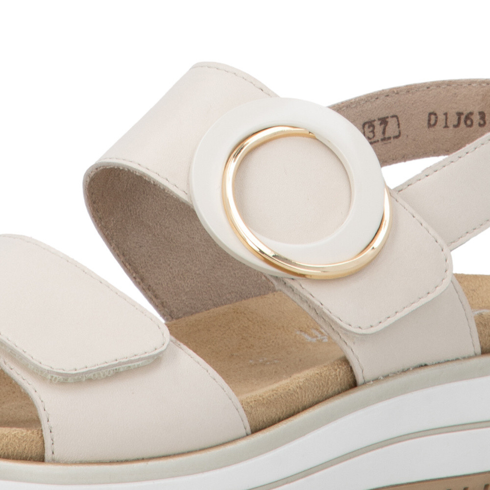 detail Dámské sandály REMONTE D1J63-60 béžová S6