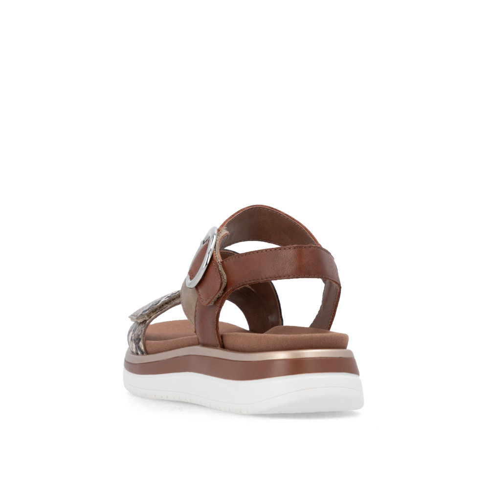 detail Dámské sandály REMONTE D1J64-25 hnědá S6