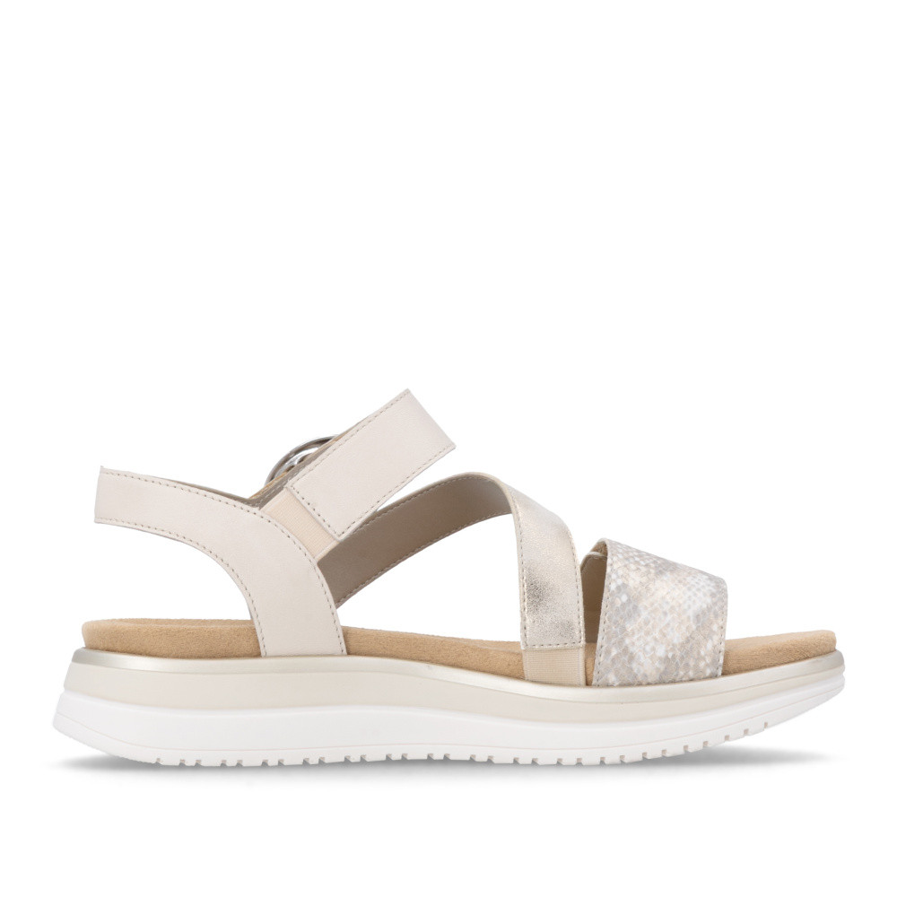 detail Dámské sandály REMONTE D1J64-90 béžová S6