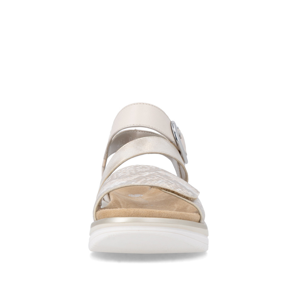 detail Dámské sandály REMONTE D1J64-90 béžová S6