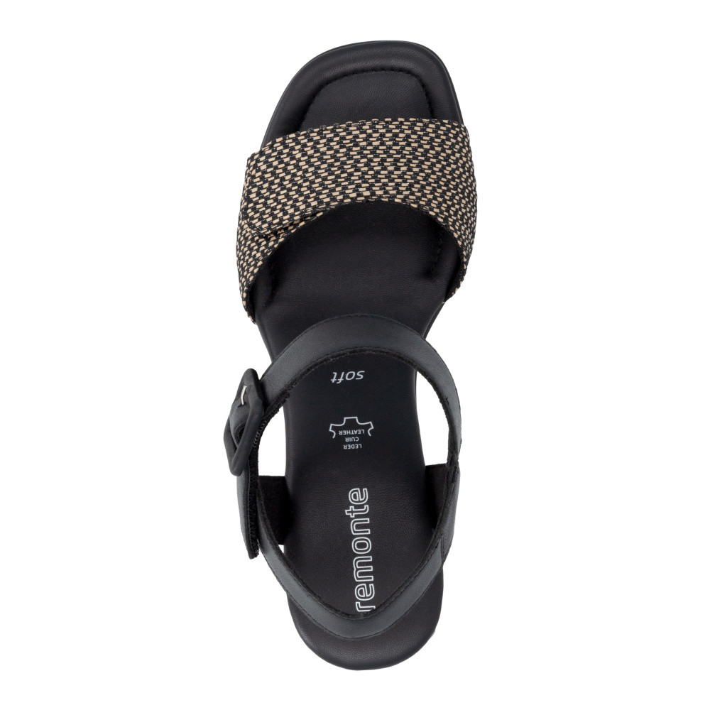 detail Dámské sandály REMONTE D1K51-04 černá S6