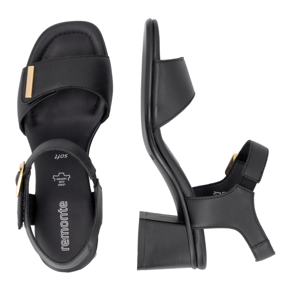 detail Dámské sandály REMONTE D1K54-00 černá S6