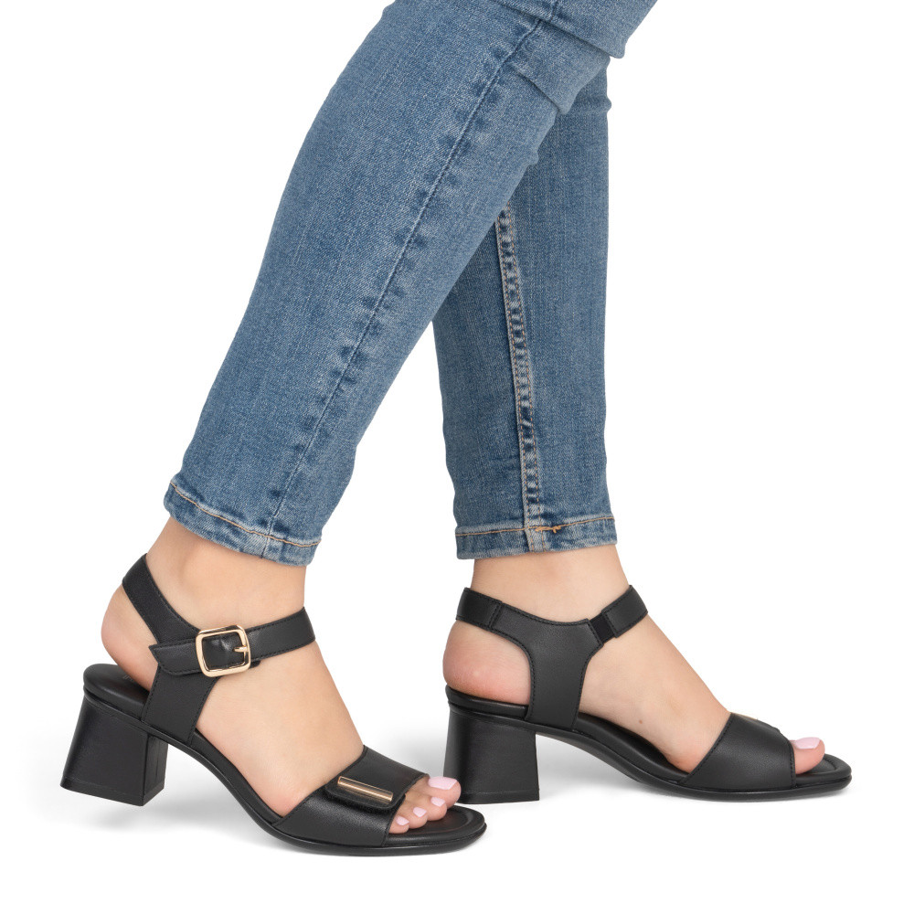 detail Dámské sandály REMONTE D1K54-00 černá S6