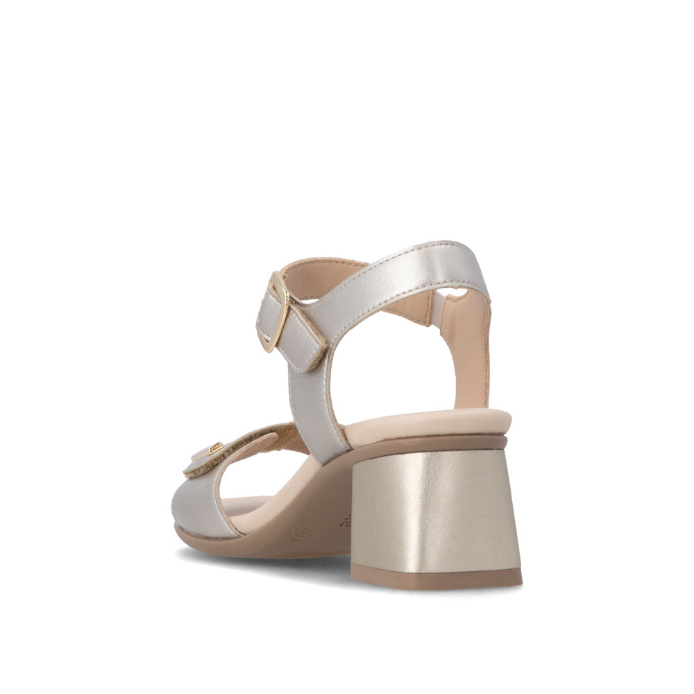 detail Dámské sandály REMONTE D1K54-90   GOLD   F/S6