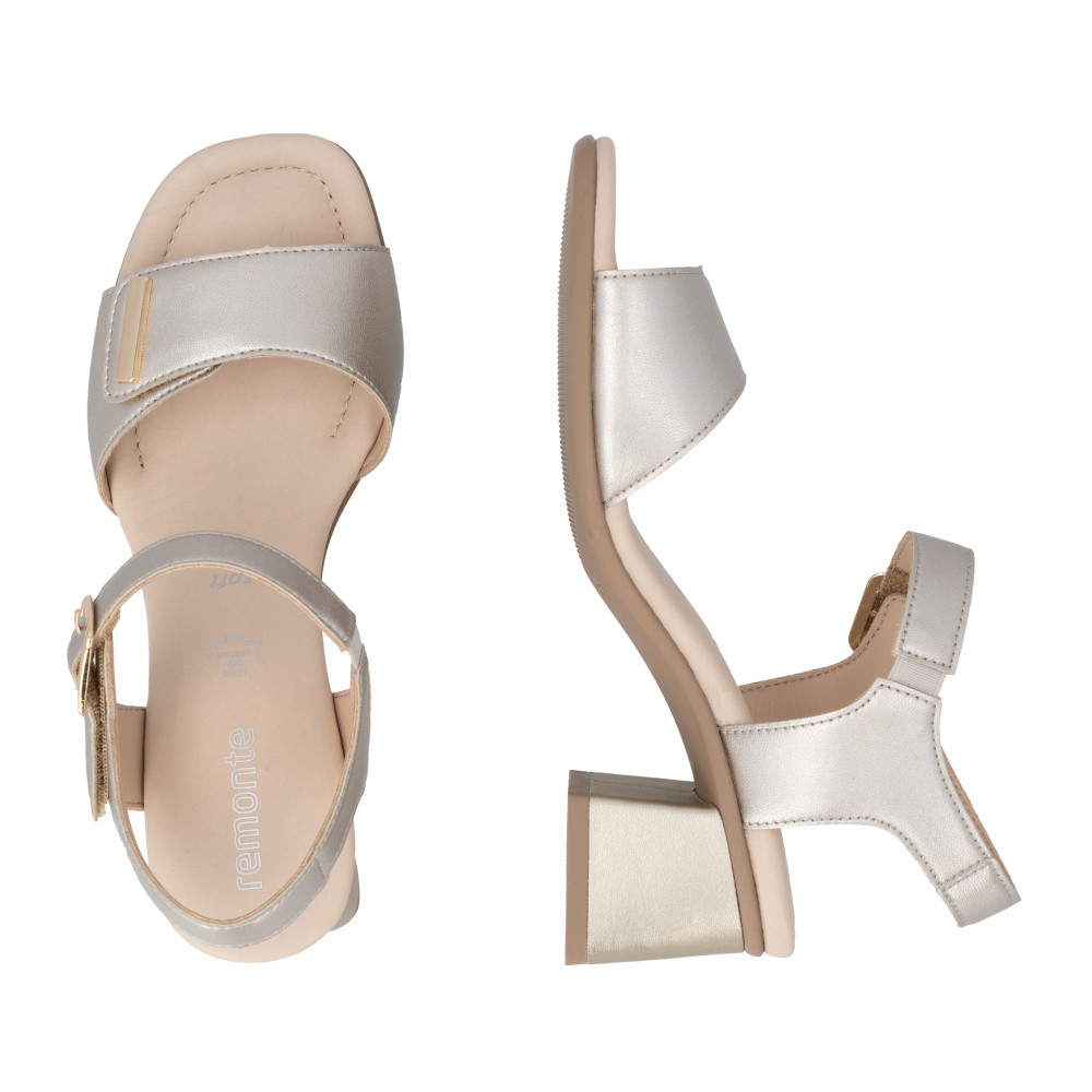 detail Dámské sandály REMONTE D1K54-90   GOLD   F/S6