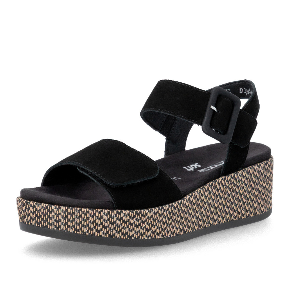 detail Dámské sandály REMONTE D1N54-01 černá S6