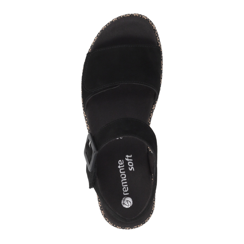 detail Dámské sandály REMONTE D1N54-01 černá S6