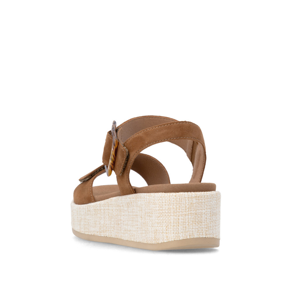 detail Dámské sandály REMONTE D1N54-22 hnědá S6