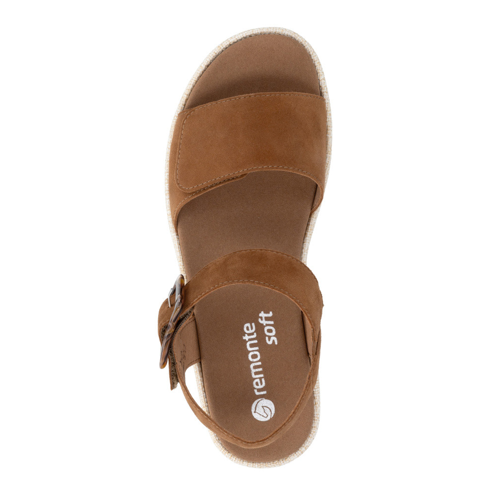 detail Dámské sandály REMONTE D1N54-22 hnědá S6