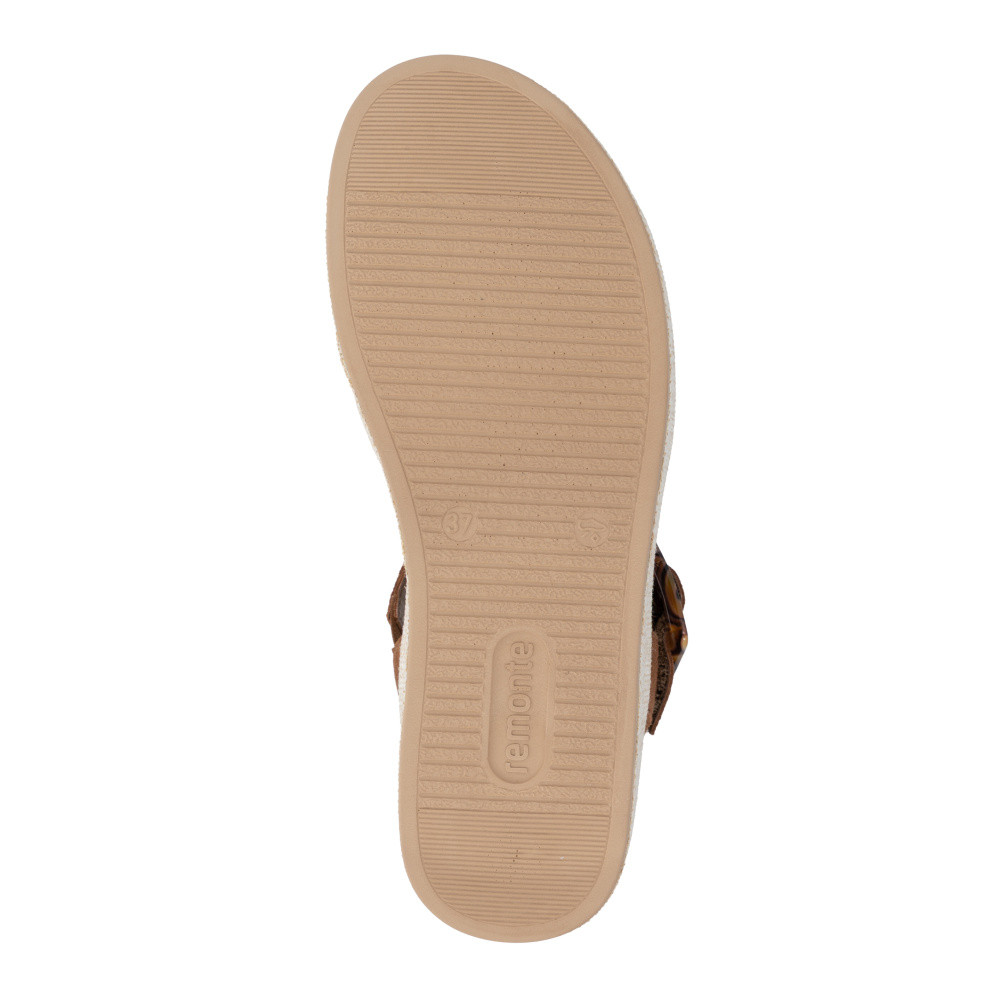 detail Dámské sandály REMONTE D1N54-22 hnědá S6