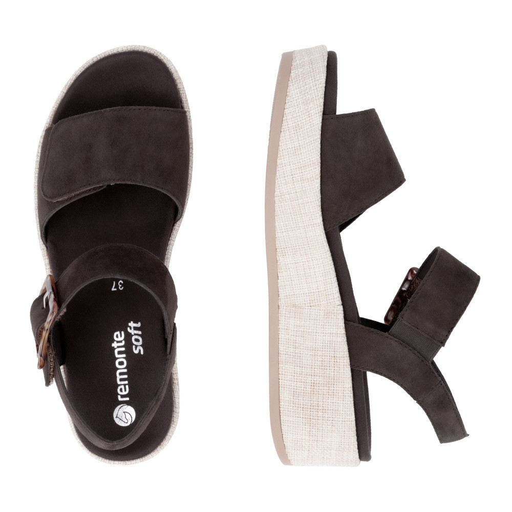 detail Dámské sandály REMONTE D1N54-25   BROWN   F/S6