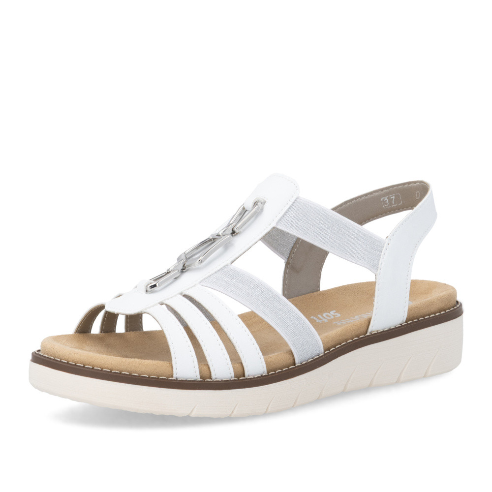 detail Dámské sandály REMONTE D2041-80   WHITE   F/S6