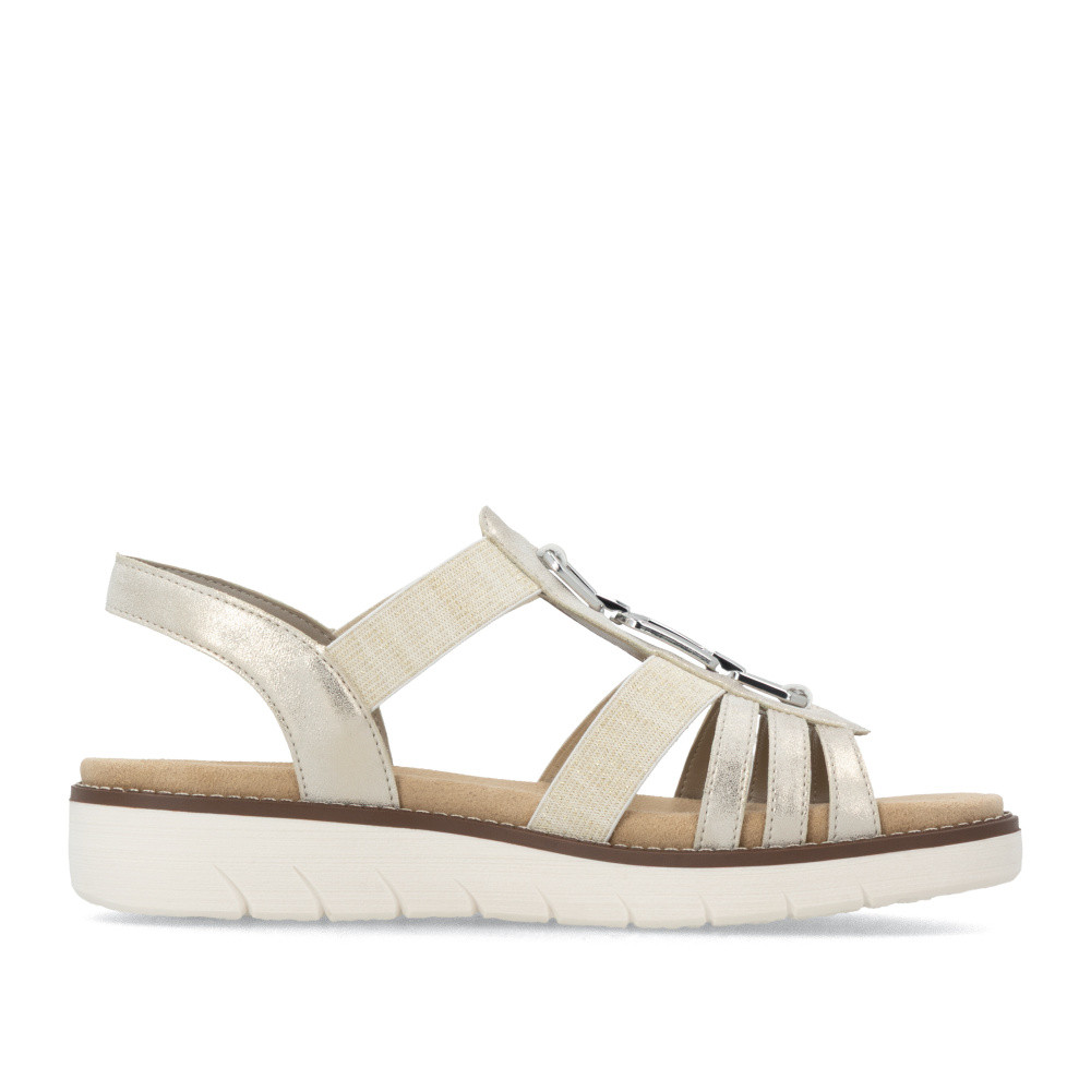 detail Dámské sandály REMONTE D2041-90 zlatá S6