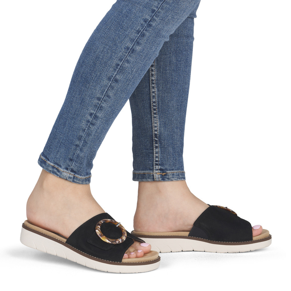 detail Dámské nazouváky REMONTE D2042-02 černá S6