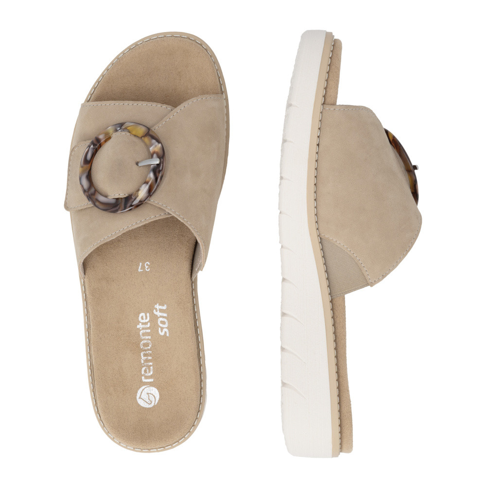 detail Dámské nazouváky REMONTE D2042-62 béžová S6