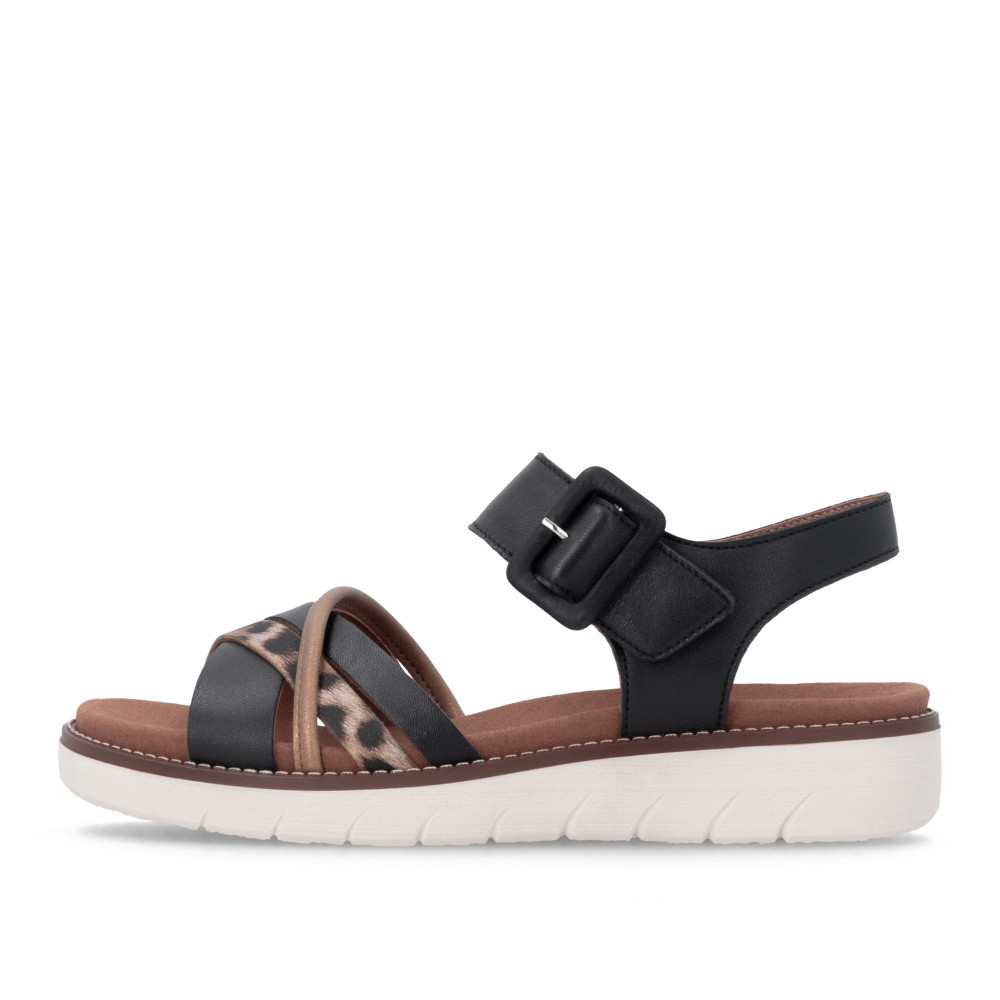 detail Dámské sandály REMONTE D2043-03 černá S6