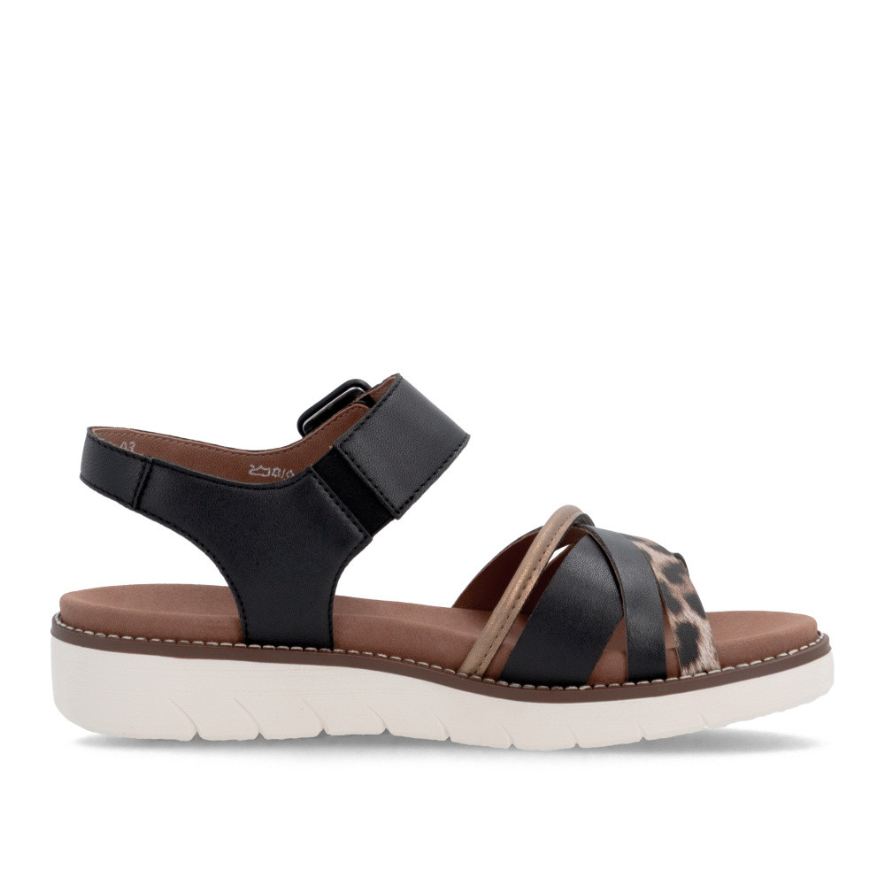 detail Dámské sandály REMONTE D2043-03 černá S6