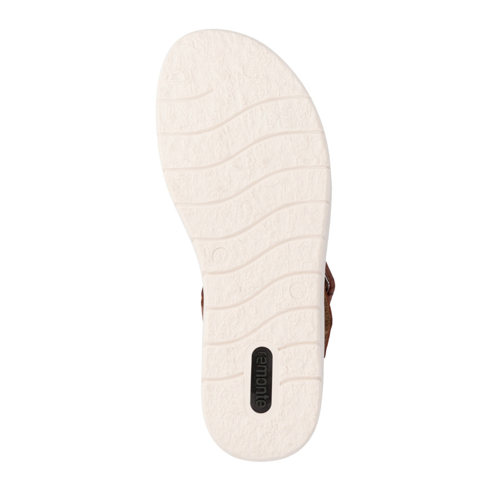 detail Dámské sandály REMONTE D2043-24 hnědá S6