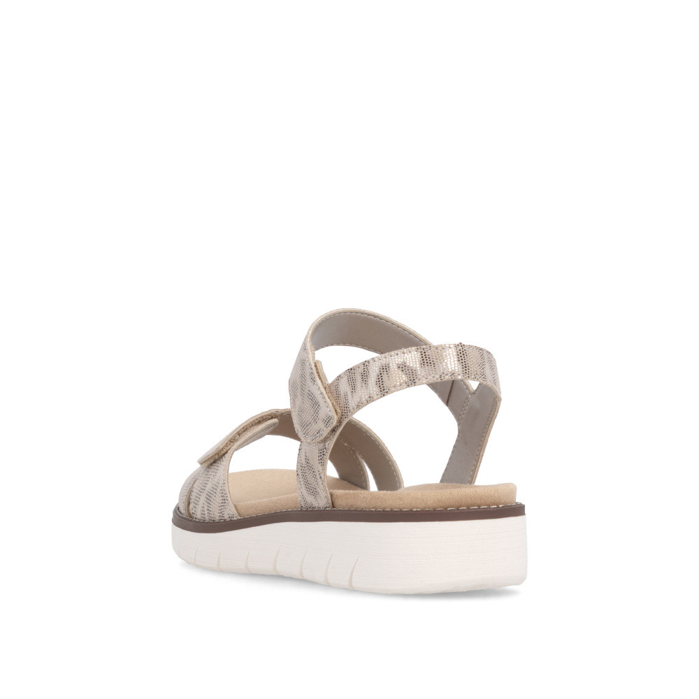 detail Dámské sandály REMONTE D2049-91 béžová S6