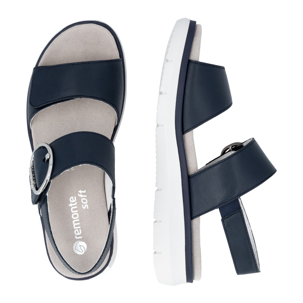 detail Dámské sandály REMONTE D2K50-14 modrá S6