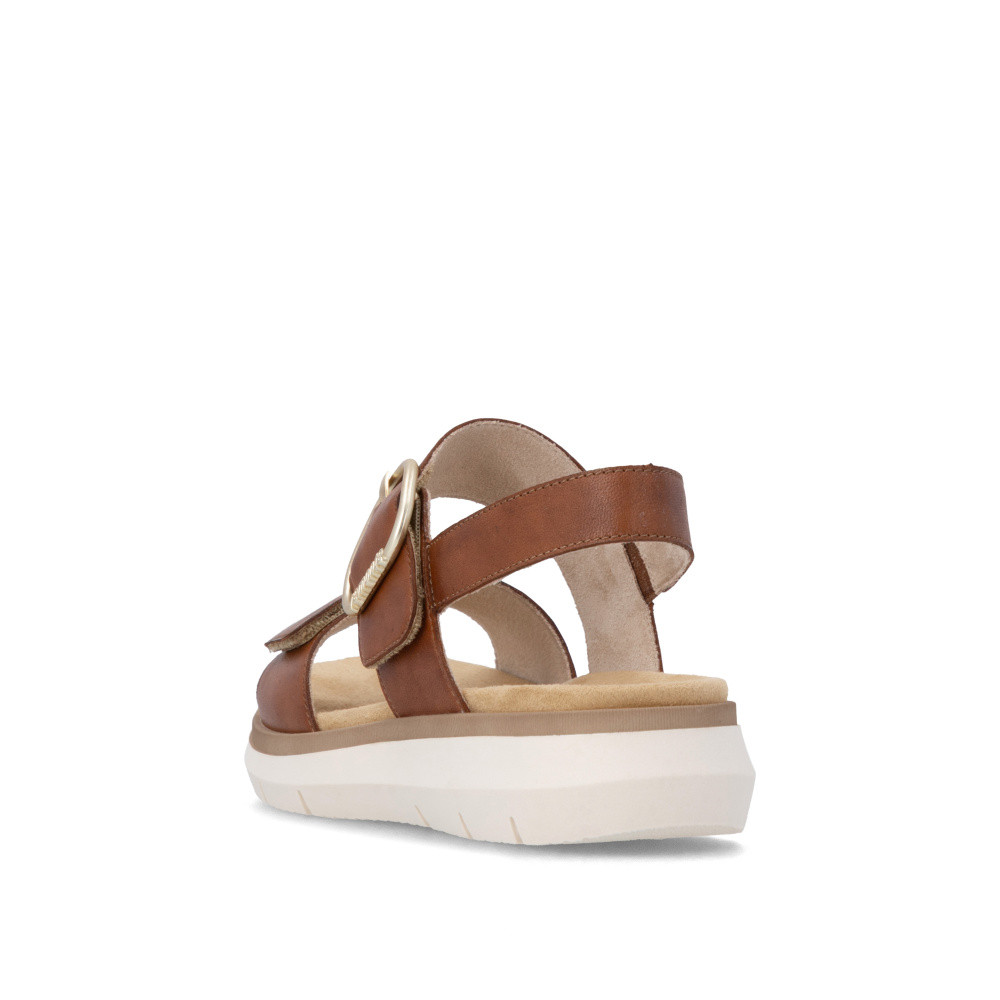 detail Dámské sandály REMONTE D2K50-24 hnědá S6