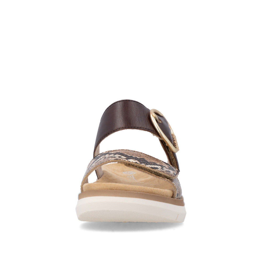 detail Dámské nazouváky REMONTE D2K57-25 hnědá S6