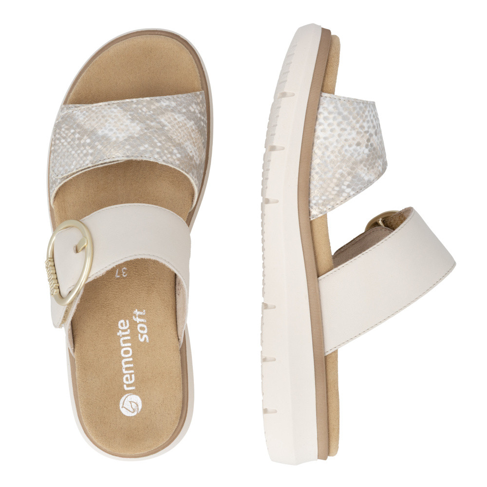 detail Dámské nazouváky REMONTE D2K57-60 béžová S6