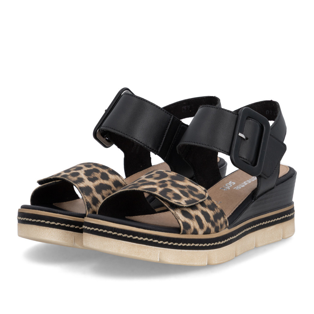 detail Dámské sandály REMONTE D2L53-03 černá S6