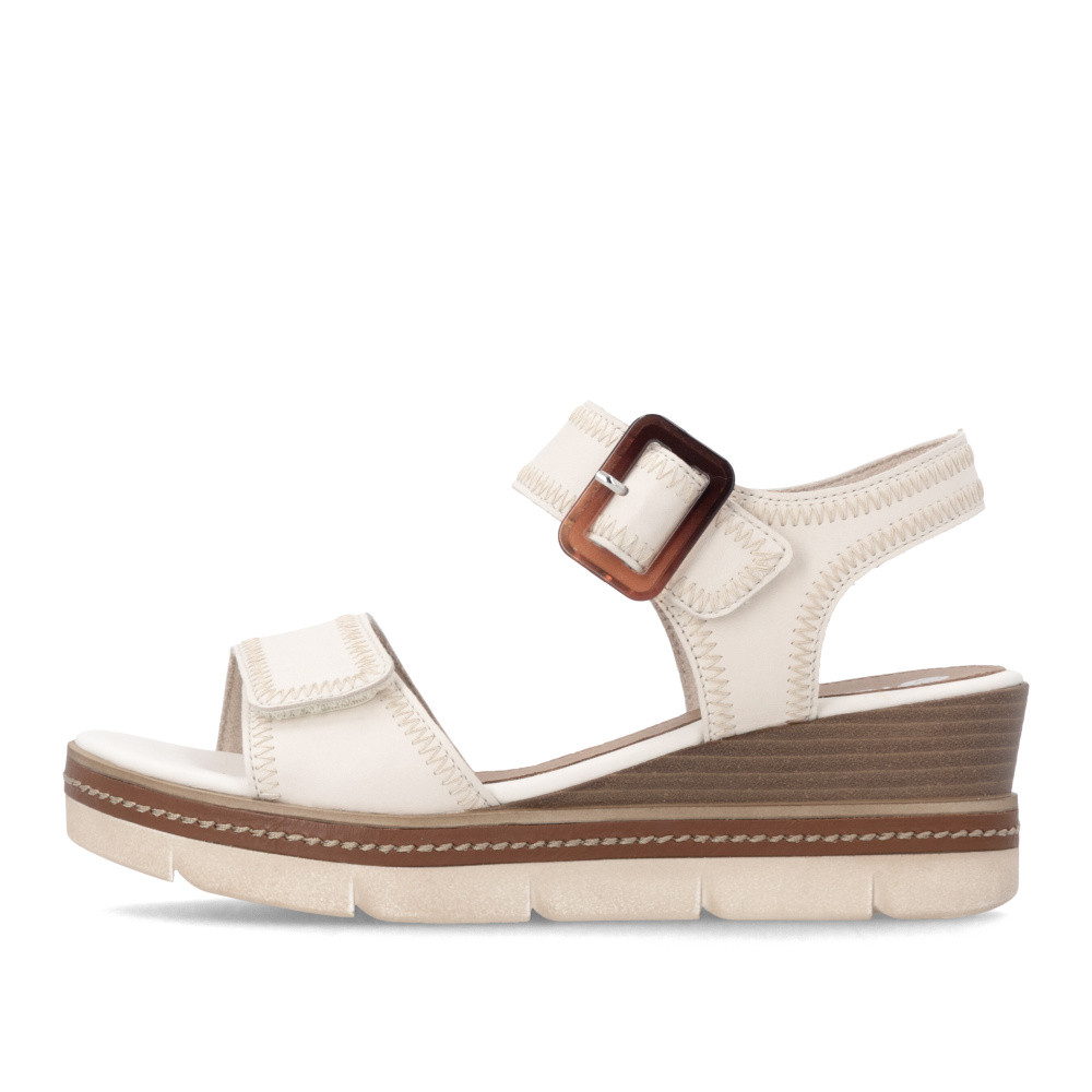 detail Dámské sandály REMONTE D2L58-60 béžová S6