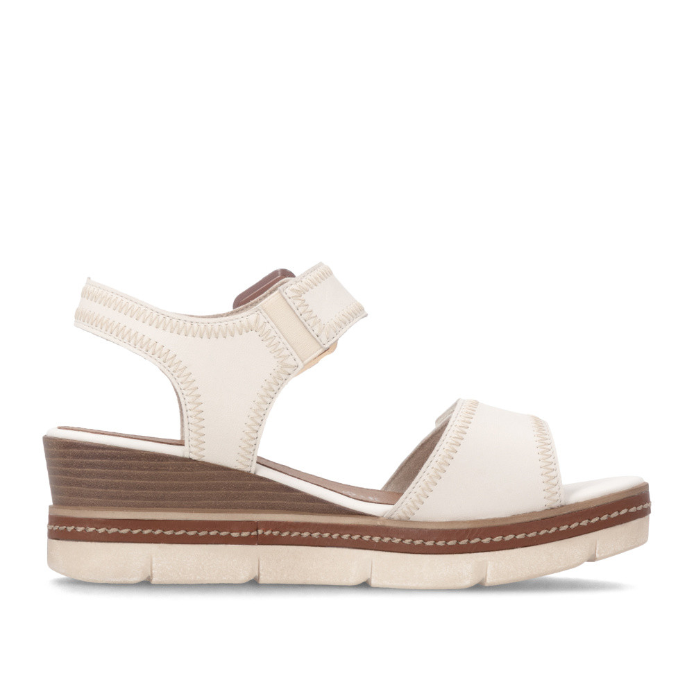 detail Dámské sandály REMONTE D2L58-60 béžová S6