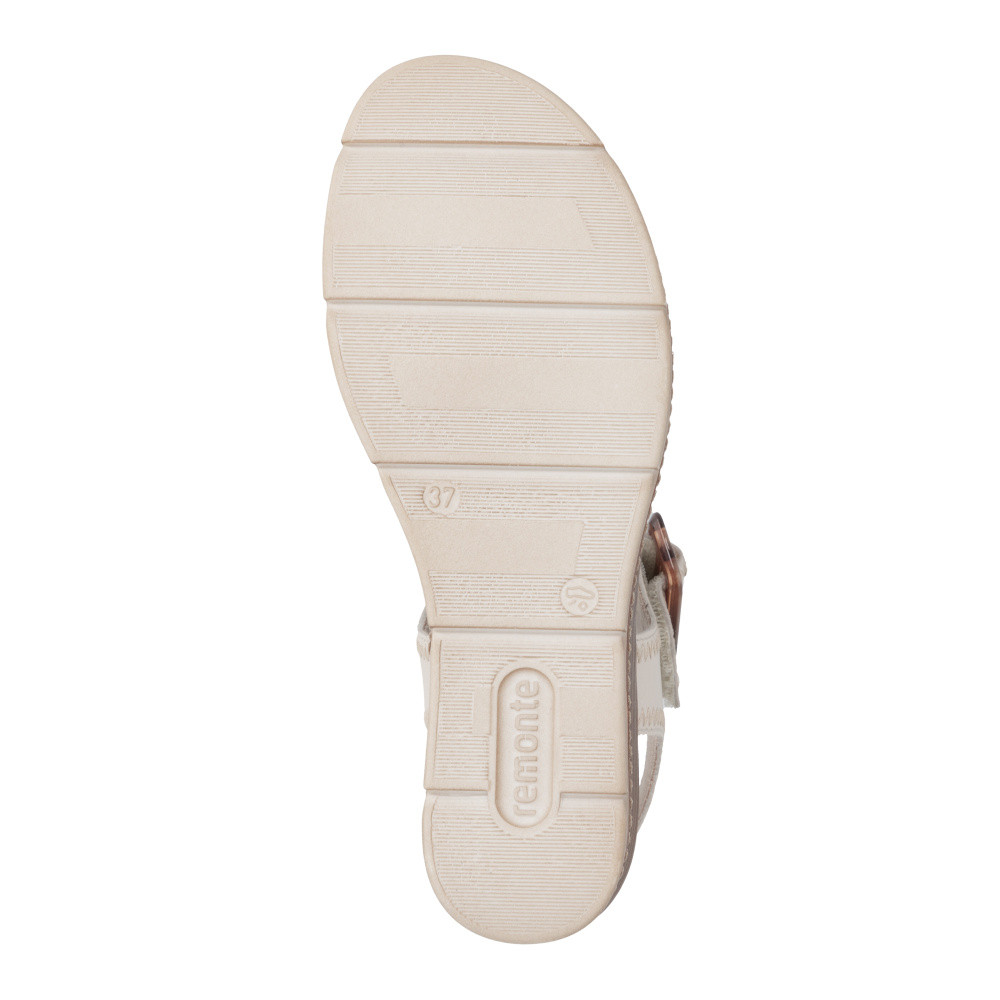 detail Dámské sandály REMONTE D2L58-60 béžová S6