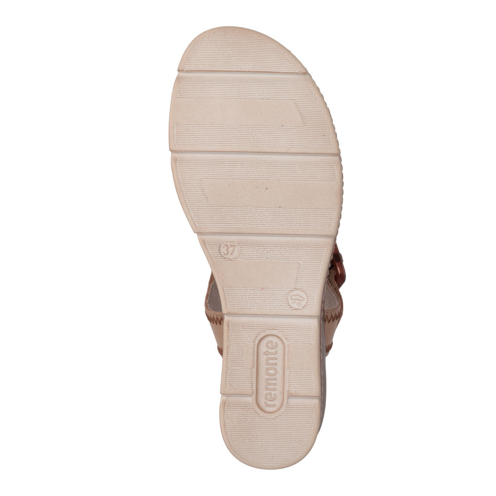 detail Dámské sandály REMONTE D2L58-61 béžová S6