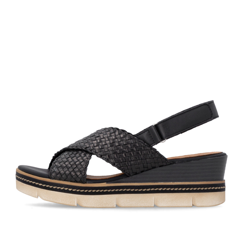 detail Dámské sandály REMONTE D2L59-02 černá S6