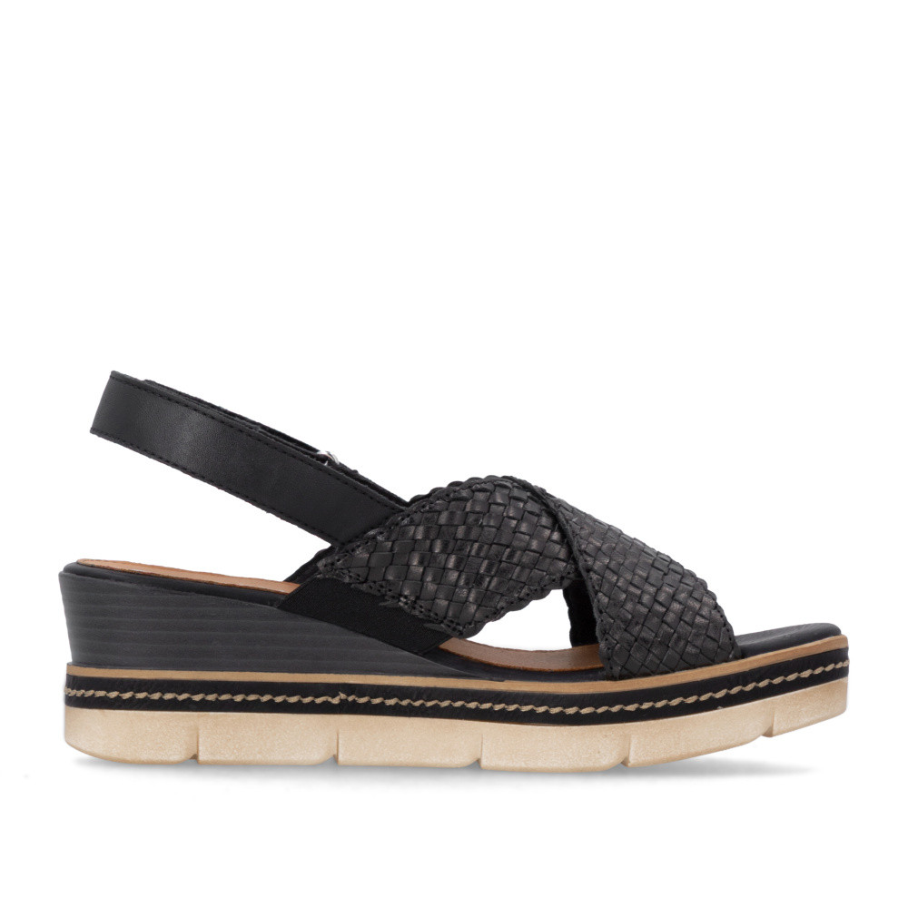 detail Dámské sandály REMONTE D2L59-02 černá S6