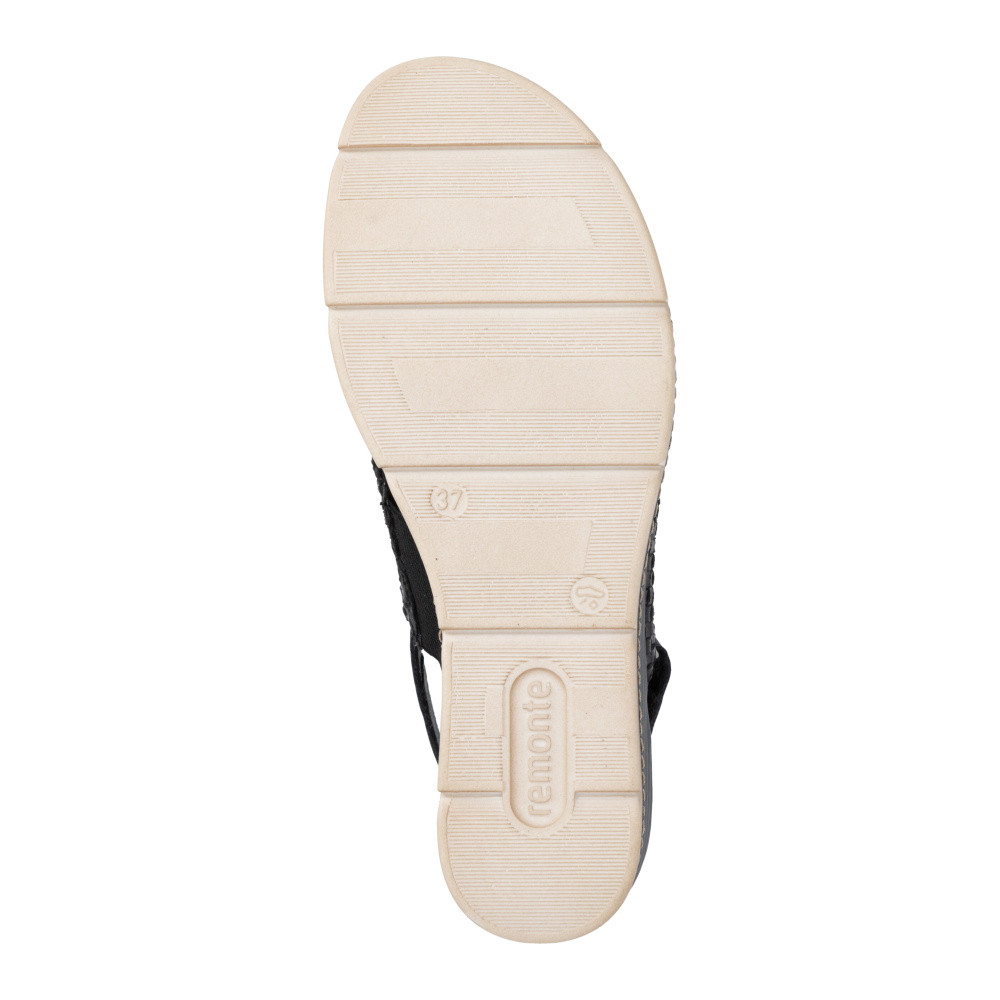 detail Dámské sandály REMONTE D2L59-02 černá S6