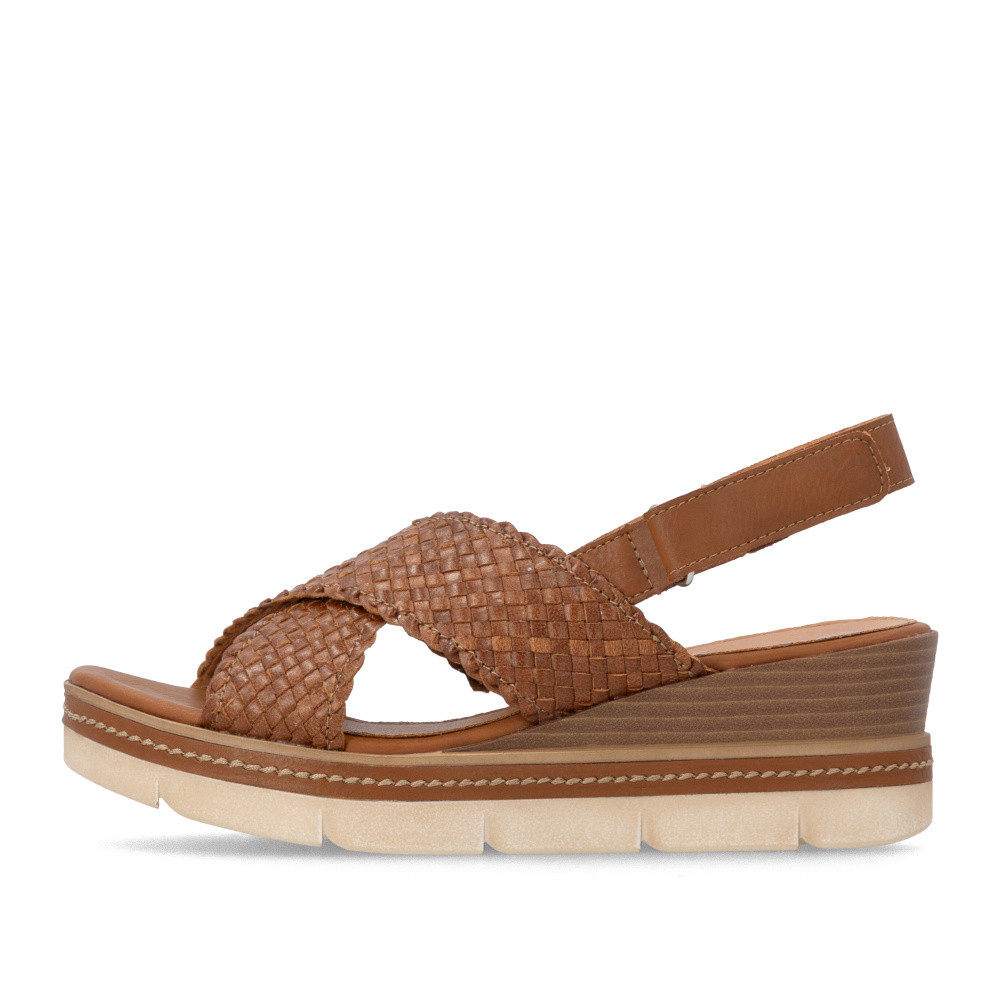 detail Dámské sandály REMONTE D2L59-24 hnědá S6