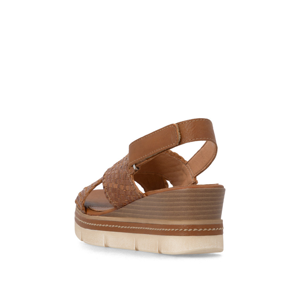 detail Dámské sandály REMONTE D2L59-24 hnědá S6