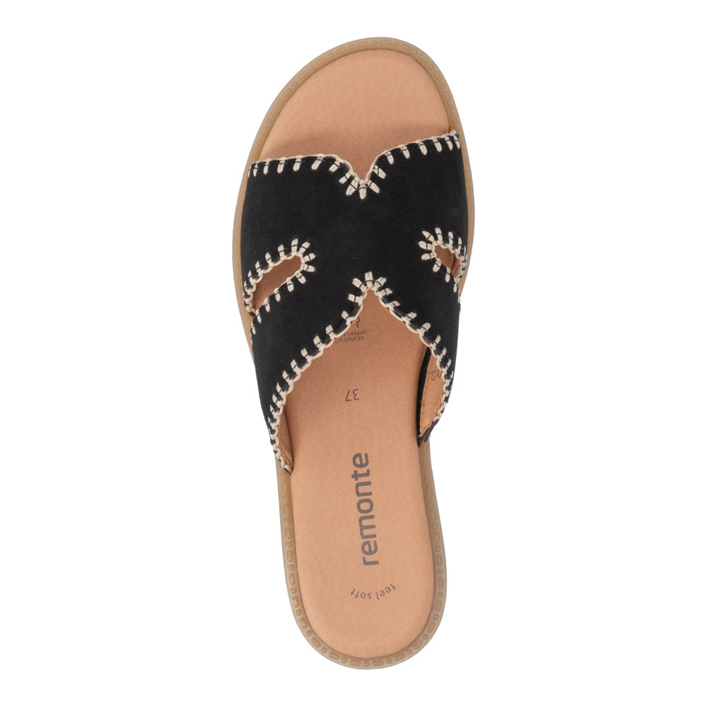 detail Dámské nazouváky REMONTE D3645-02 černá S6