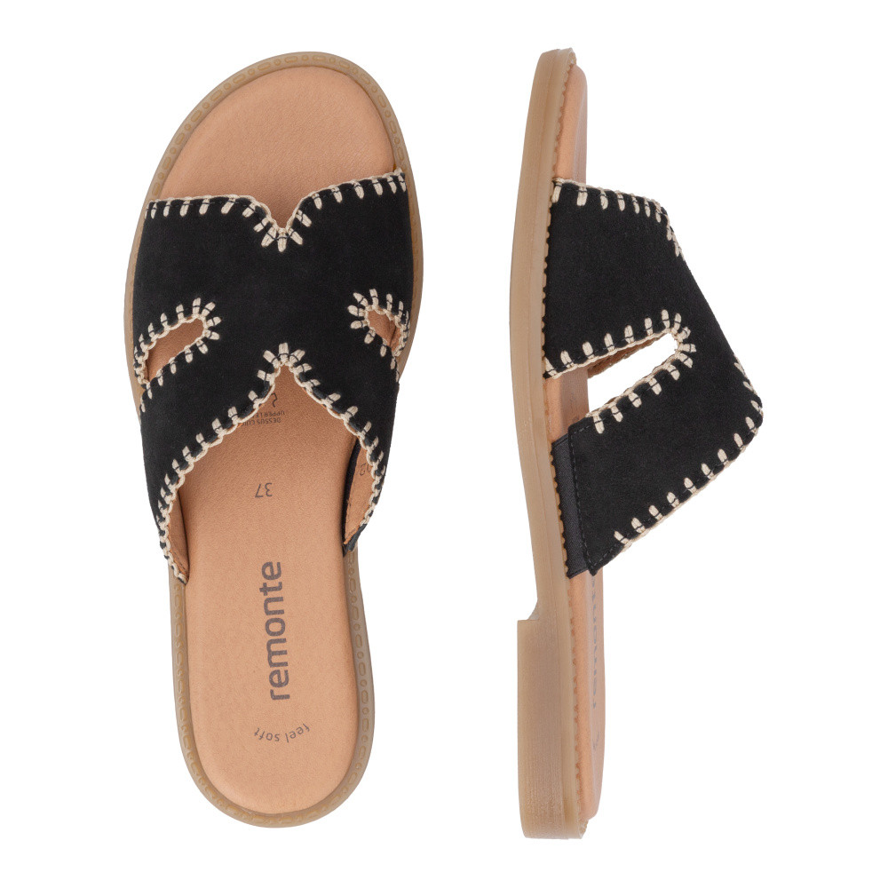 detail Dámské nazouváky REMONTE D3645-02 černá S6