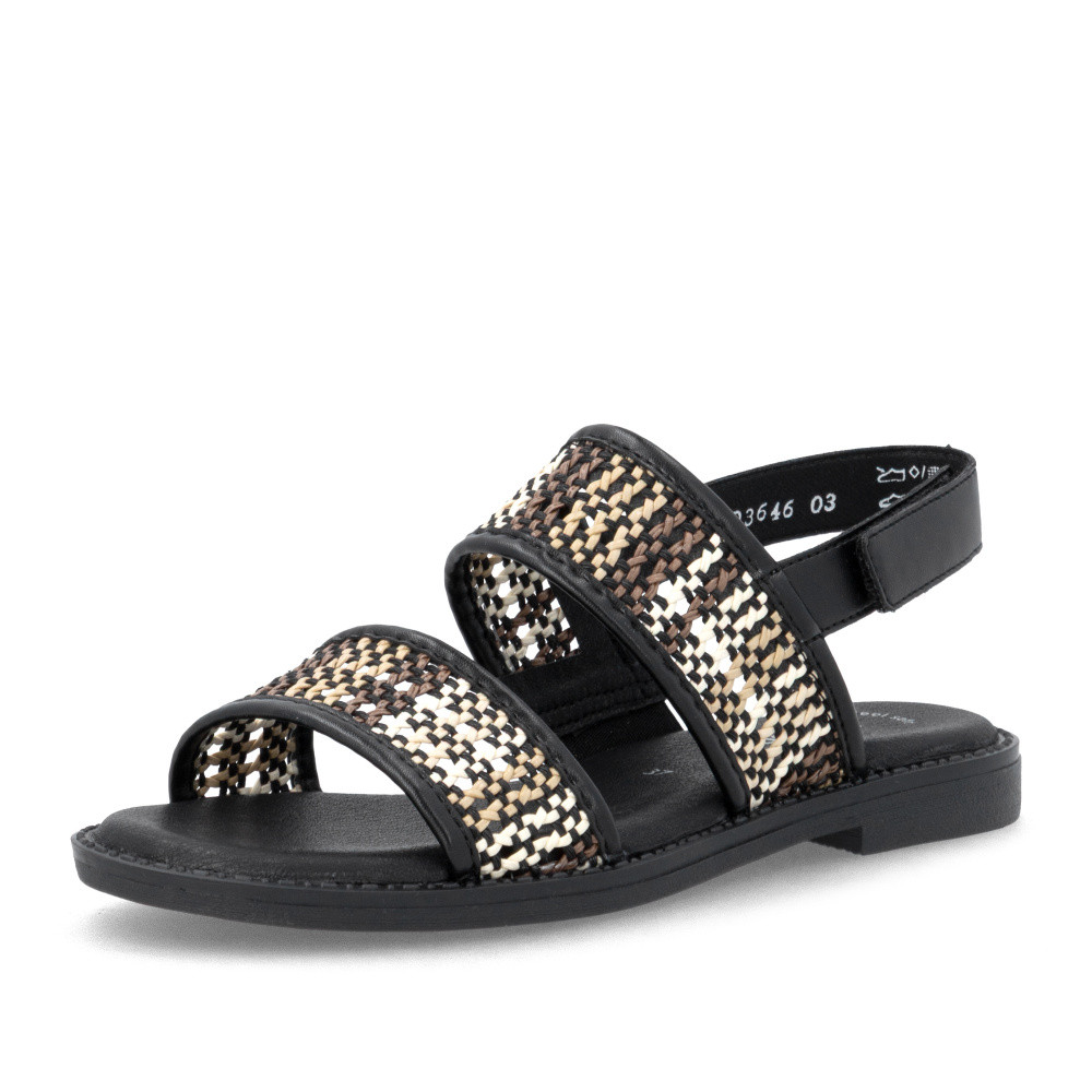 detail Dámské sandály REMONTE D3646-03 černá S6