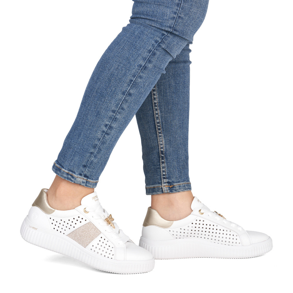 detail Dámské tenisky REMONTE D3E04-80 bílá S6