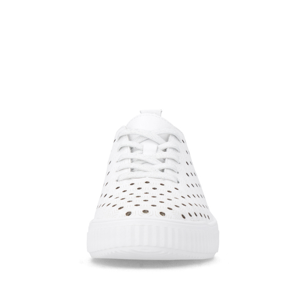 detail Dámské polobotky REMONTE D3E06-80 bílá S6